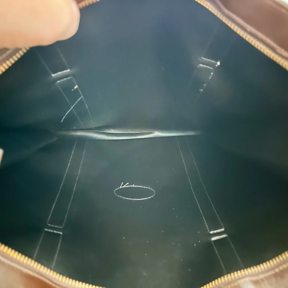 Burberry Knight Nova Check Canvas Leather Shopper Zip Tote Bag - Picture 13 of 13